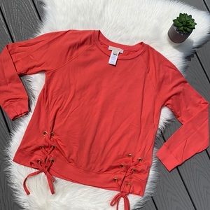 Michael Kors crew neck with tie sides